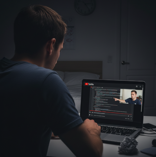My Real Coding Bootcamp Was a 20-Minute YouTube Video That Took Me Two Hours to Finish thumbnail